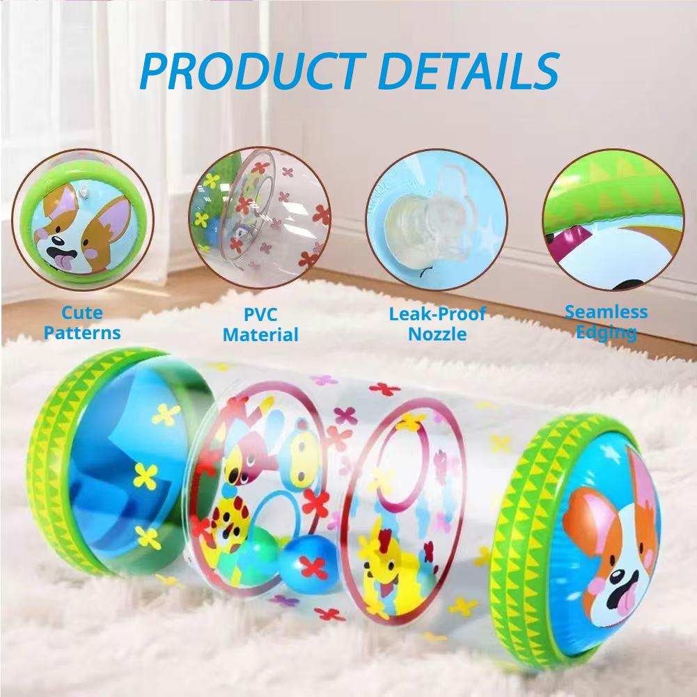 Musical Instrument Rattle - Mainan Roller Merangkak Bayi Tiup Dengan