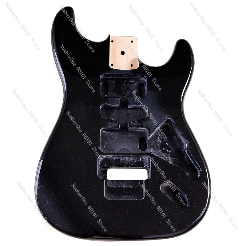 A Musical Instrument You Shake - Bodi Gitar Elektrik FY Metal Black,
