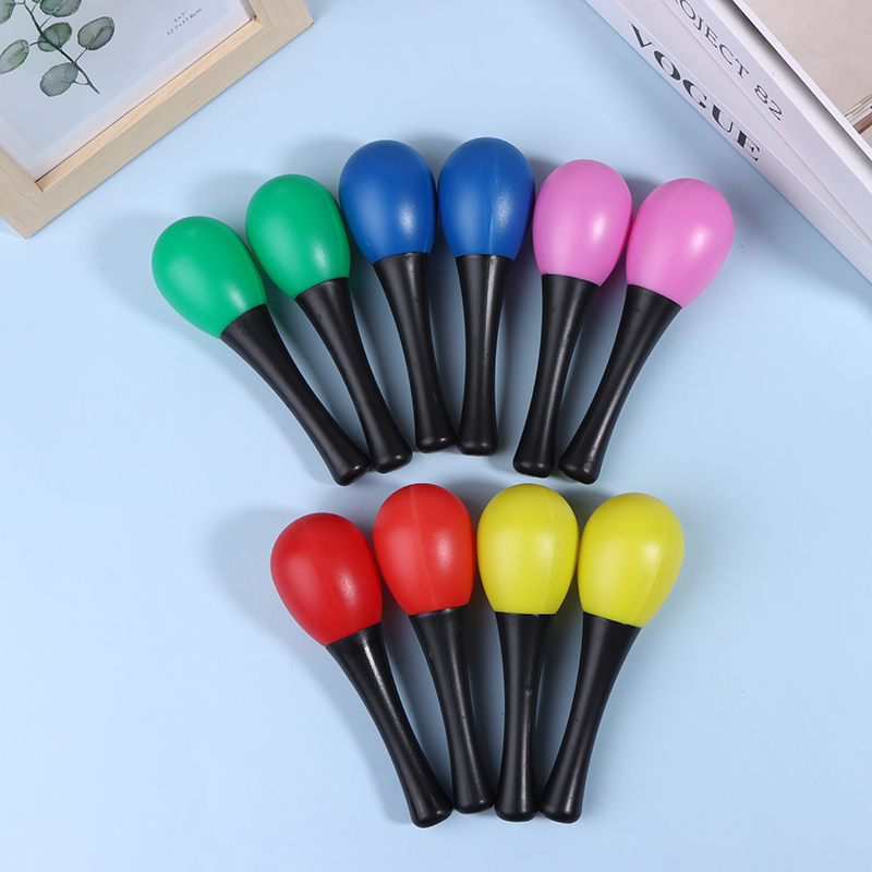 Musical Instrument Rattle - 2 Buah Mainan Alat Musik Perkusi