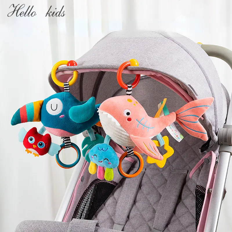 Musical Instrument Rattle - Mainan mewah lembut untuk bayi baru