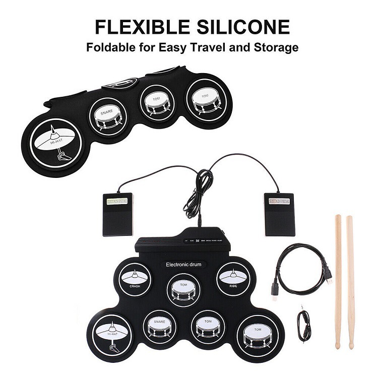 Drum Pad Silikon Berkualitas T - Musical Instrument Drum ulasan dan harga