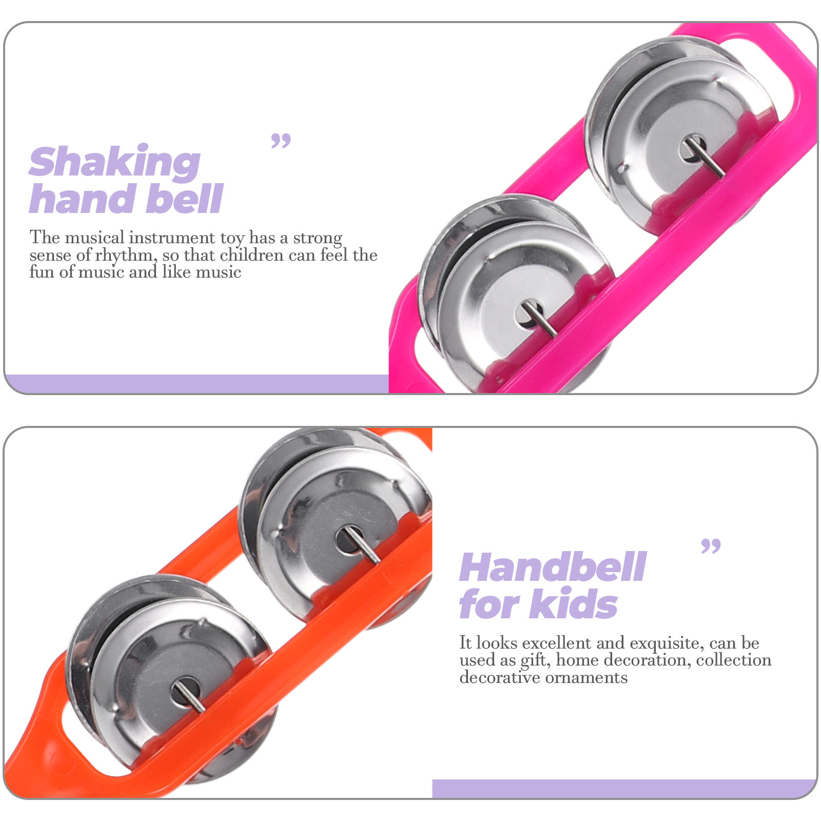18 Buah Bel Tangan Alat Musik  - A Musical Instrument You Shake ulasan dan harga