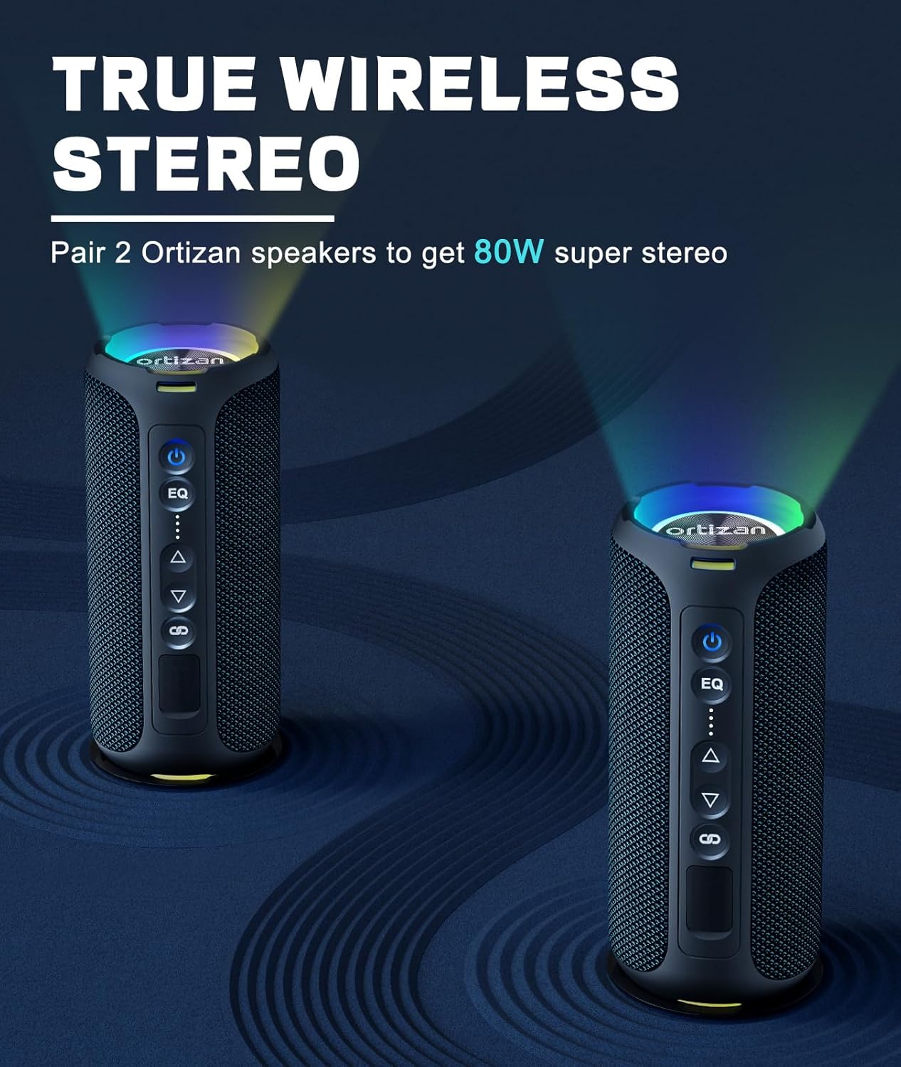 Ortizan Speaker Bluetooth 40W  - Musical Instrument Vector ulasan dan harga