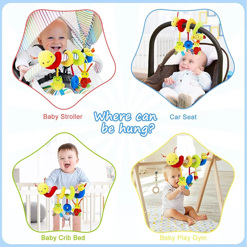 Mainan Kereta Dorong Spiral Ma - Musical Instrument Rattle ulasan dan harga