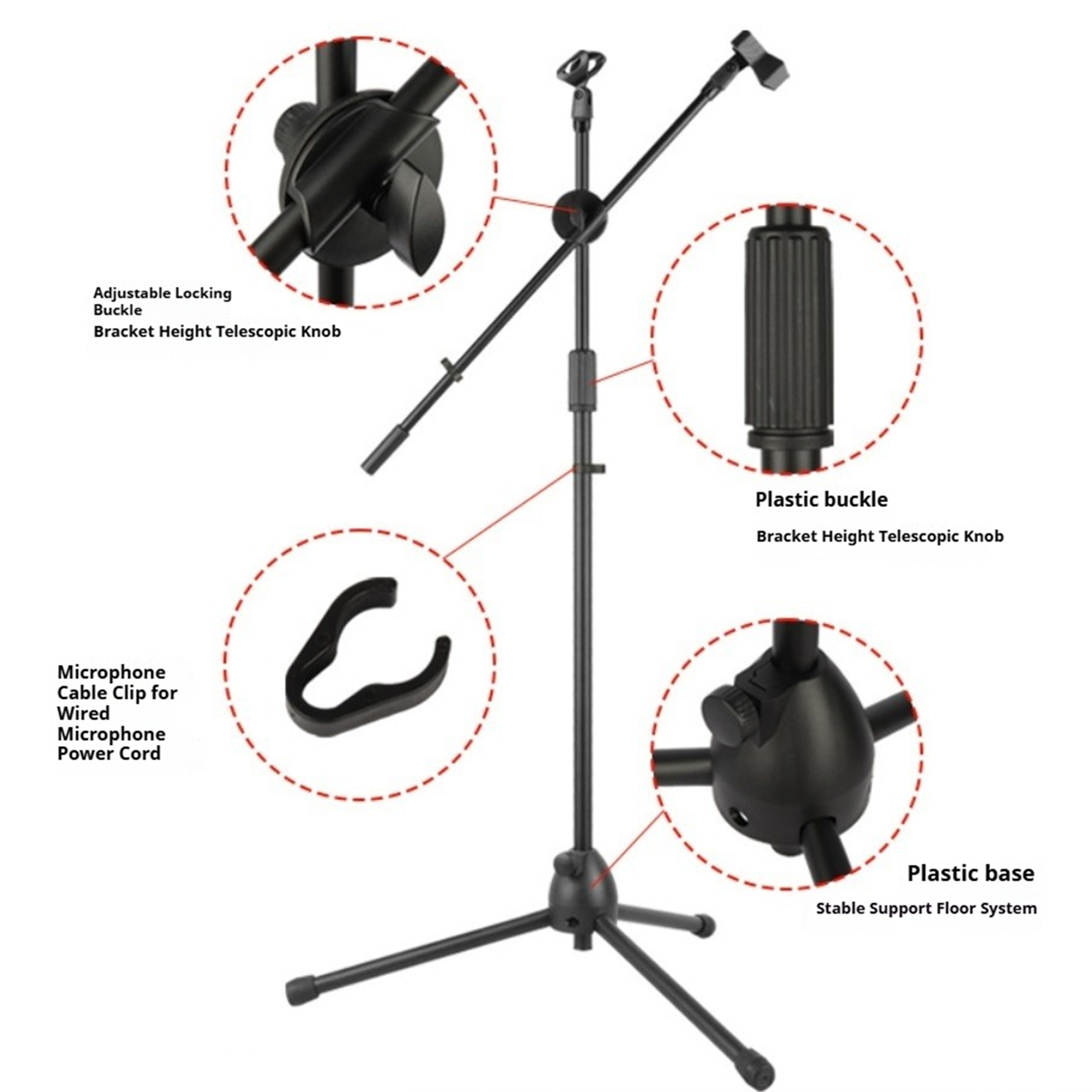Statif Mikrofon Lantai dengan  - A Musical Instrument You Shake ulasan dan harga