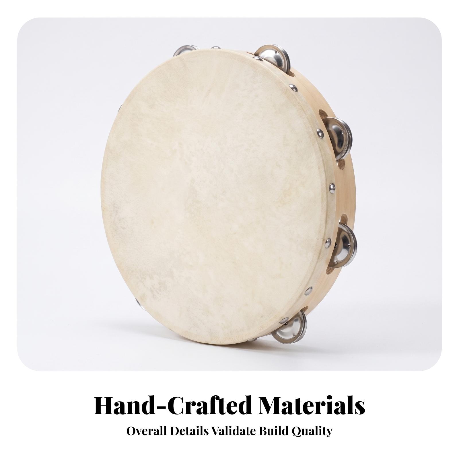 Tamborin untuk Anak-anak, Rang - Frame Drum Goat Skin ulasan dan harga