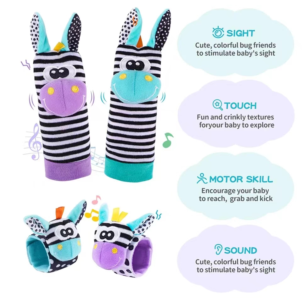 Mainan kaus kaki bayi 0-12 bul - Musical Instrument Rattle ulasan dan harga