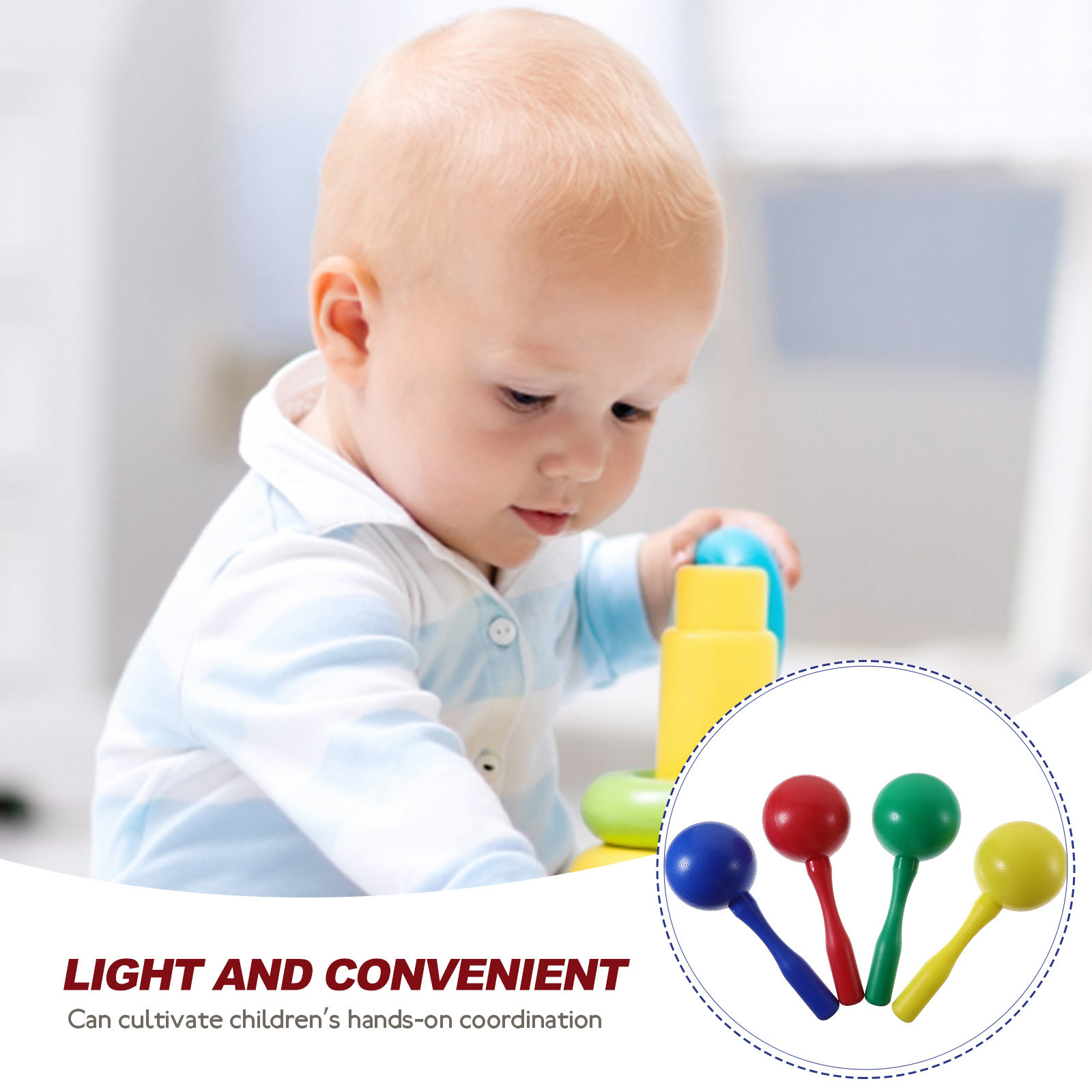 8 Buah Alat Musik Maracas Goya - A Musical Instrument You Shake ulasan dan harga