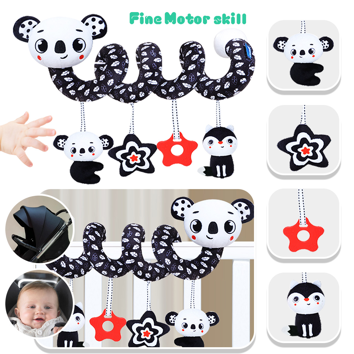 Mainan Boneka Spiral, Mainan M - Musical Instrument Rattle ulasan dan harga