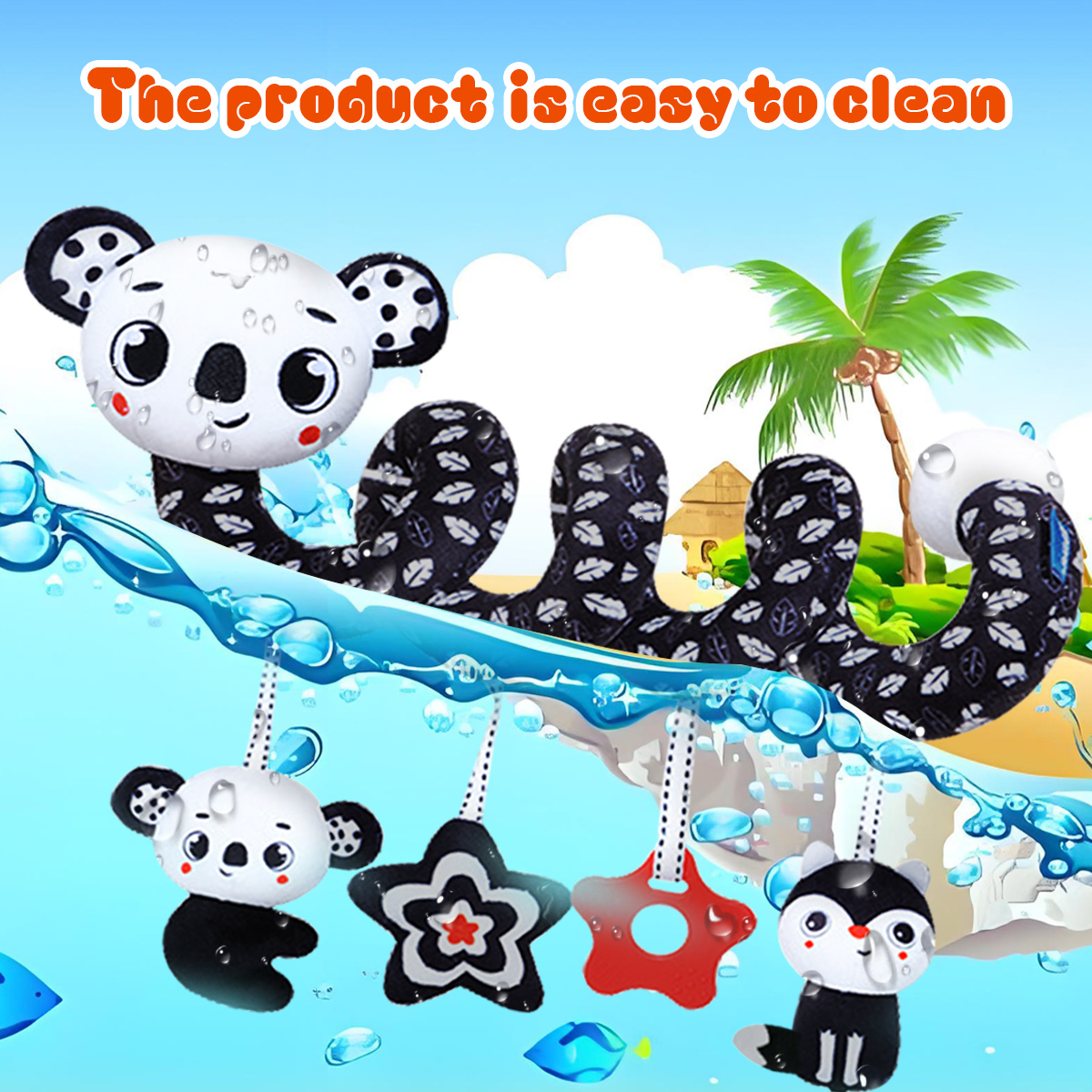 Mainan Boneka Spiral, Mainan M - Musical Instrument Rattle ulasan dan harga