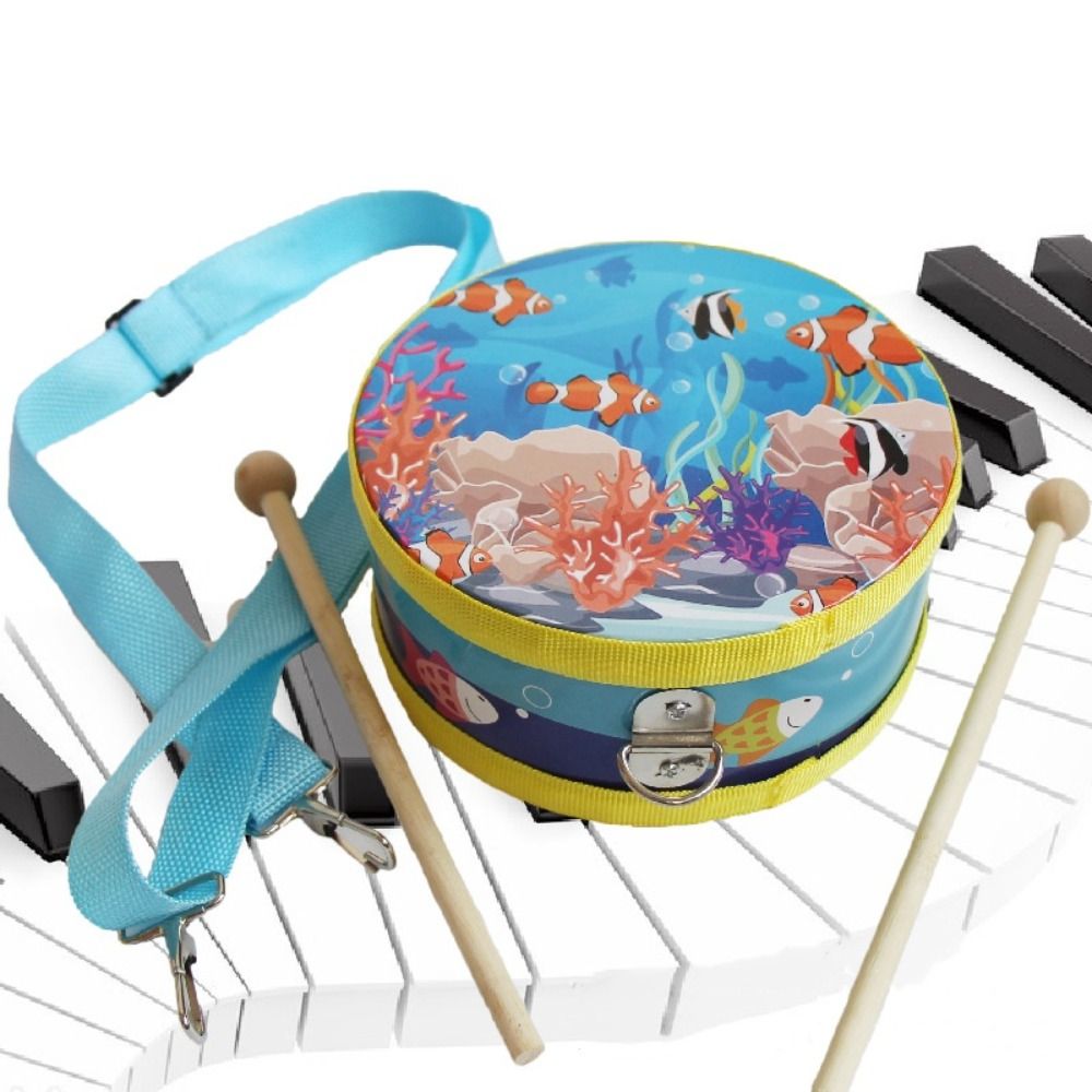 Drum Kayu Anak-Anak, Drum Dua  - Musical Instrument Kids ulasan dan harga