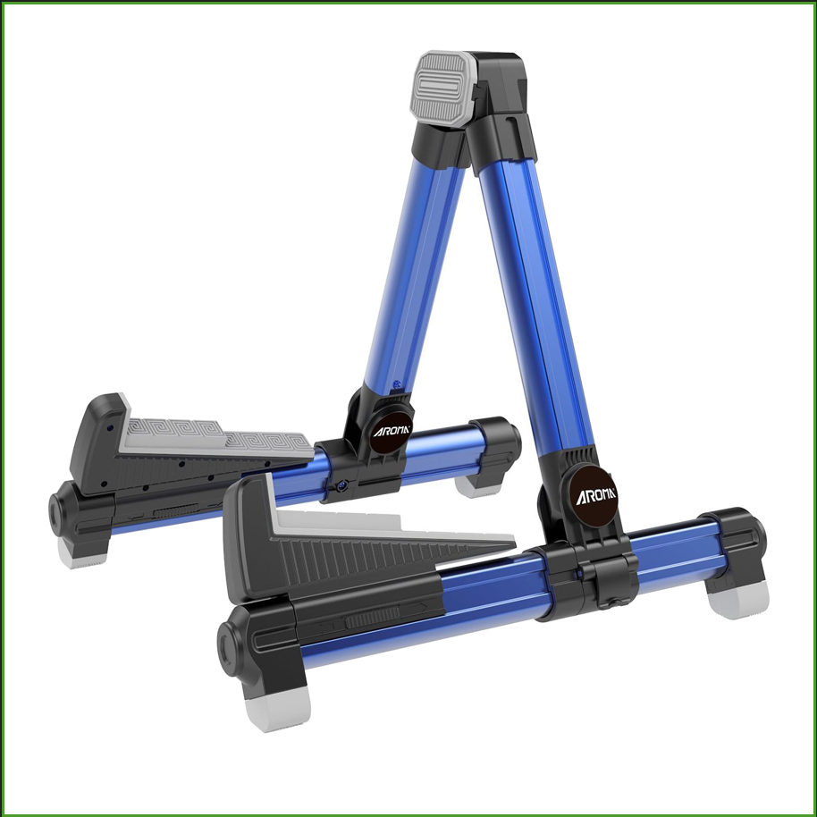 Stand Gitar Aluminium Lipat -  - Musical Instrument Bass ulasan dan harga
