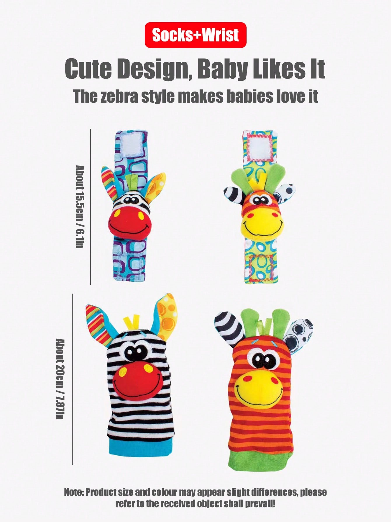 Mainan kaus kaki bayi 0-12 bul - Musical Instrument Rattle ulasan dan harga