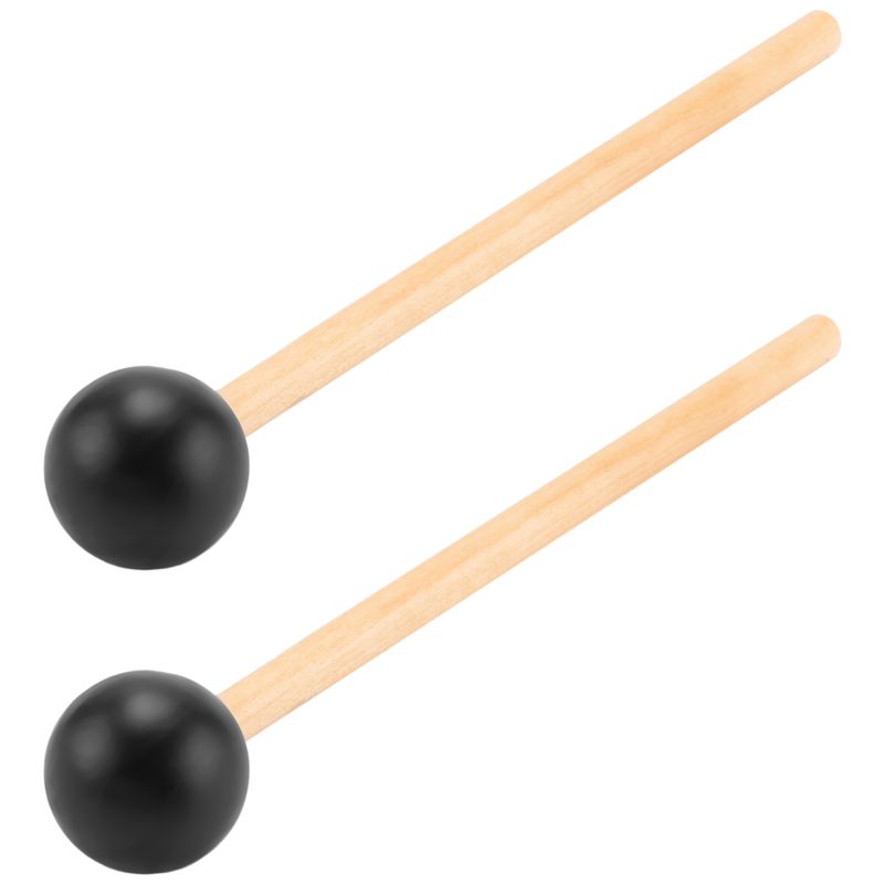 2 Buah Stik Kepala Karet Lembu - Musical Instrument Glockenspiel ulasan dan harga