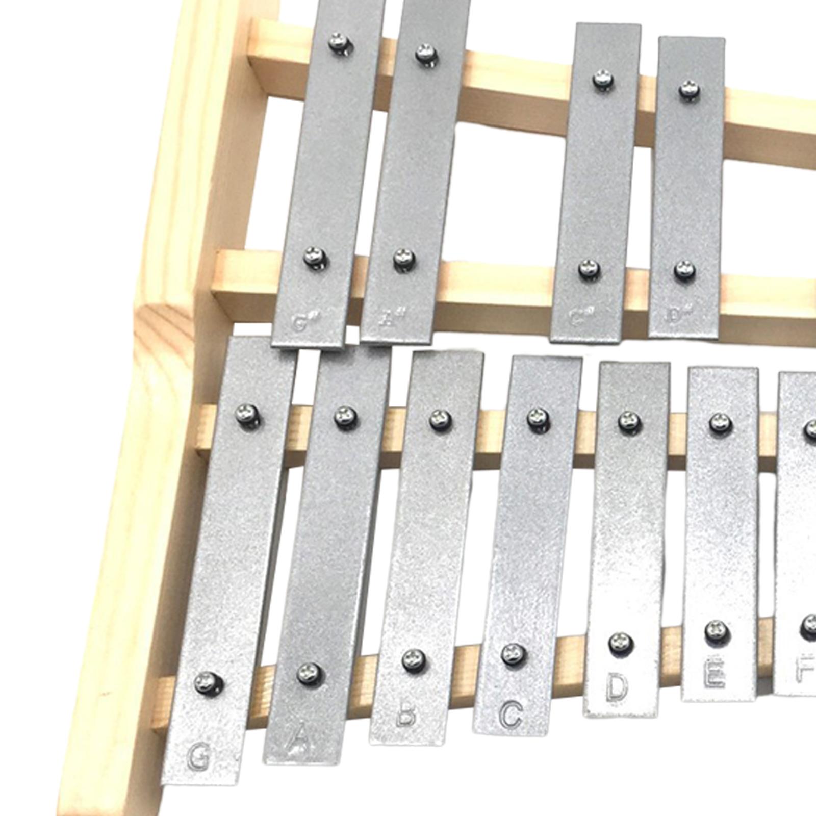 25 Nada Kunci Logam Xylophone  - Musical Instrument Glockenspiel ulasan dan harga