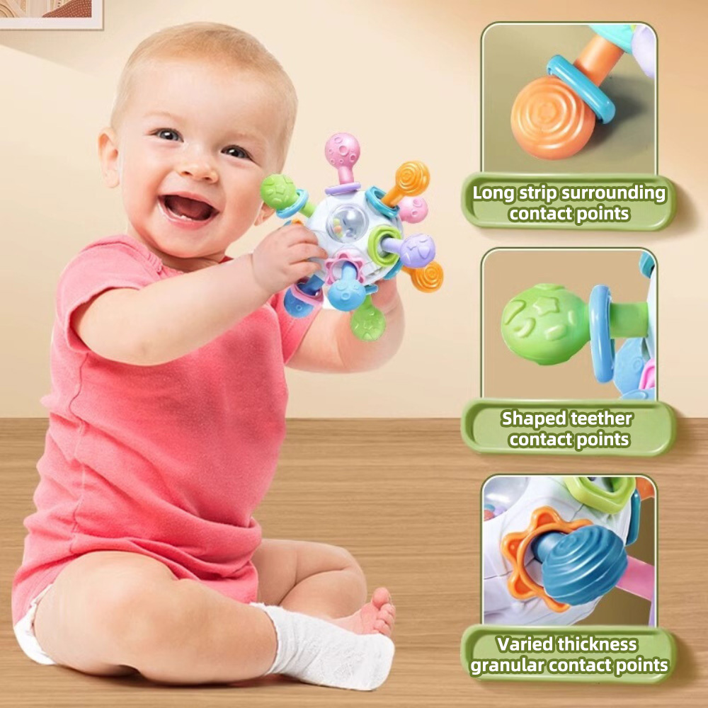 Bayi Manhattan bola genggam-3- - Musical Instrument Rattle ulasan dan harga