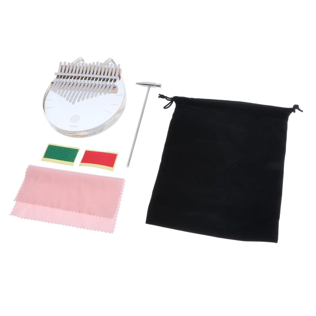 Kalimba 17 Kunci Akrilik Trans - Musical Instrument Kids ulasan dan harga