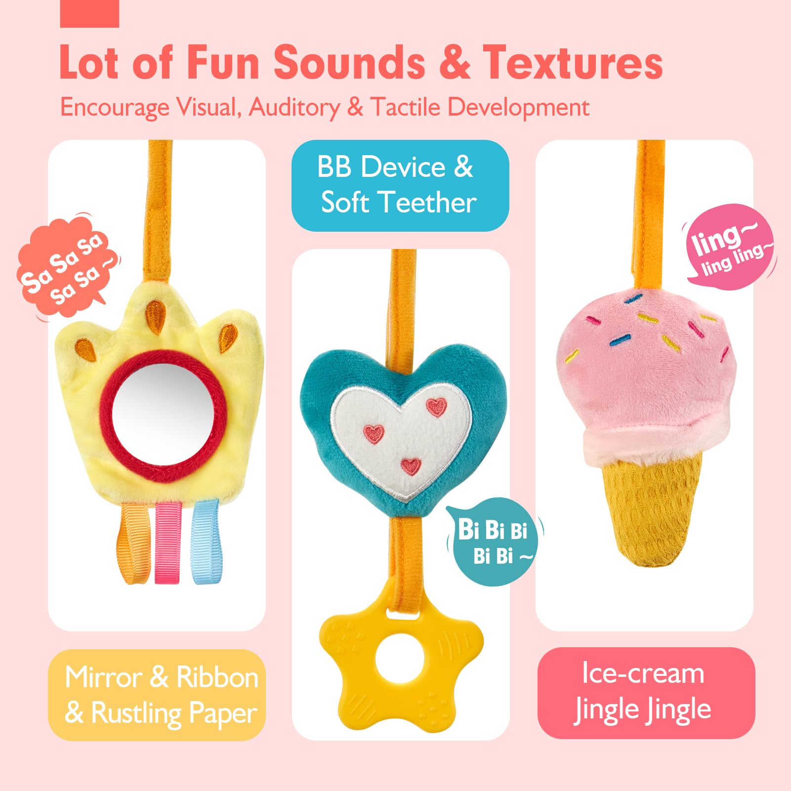 Mainan kursi mobil untuk kerin - Musical Instrument Rattle ulasan dan harga