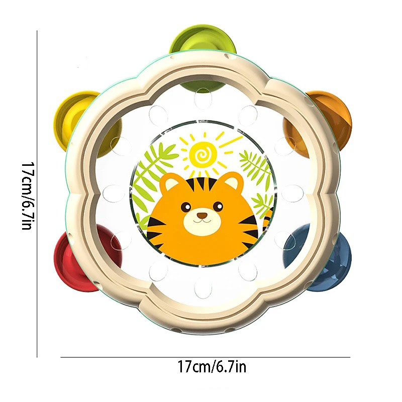 Mainan Drum Tangan untuk Bayi  - A Musical Instrument You Shake ulasan dan harga