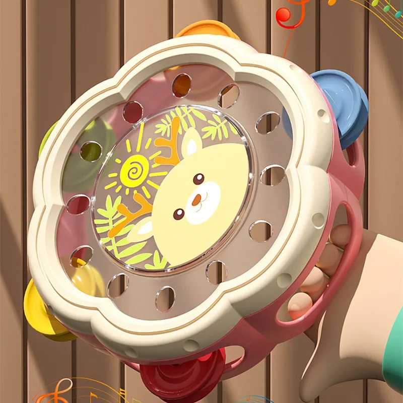 Mainan Drum Tangan untuk Bayi  - A Musical Instrument You Shake ulasan dan harga